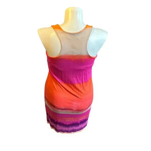 Cynthia Rowley Pink/Orange Dress Size L